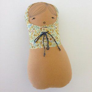 H Luv Cotton Matryoshka Girl Doll Baby Shower Gift